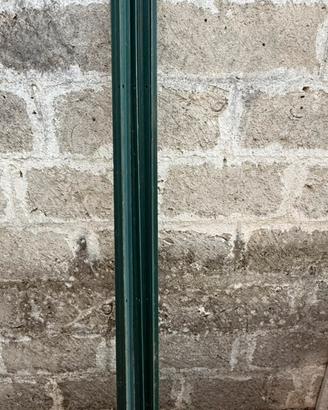 Paletti in ferro + rete per recinzione