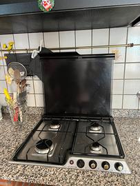Piano cottura a gas 4 fornello
