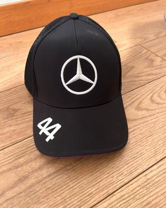 cappellino mercedes amg f1 lewis hamilton 44
