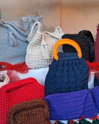Borse accessori uncinetto