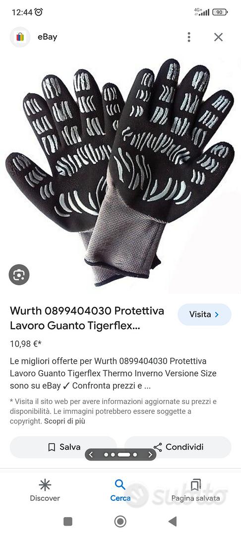 GUANTI WURTH MIS 10 , 6 paia - Giardino e Fai da te In vendita a Monza e  della Brianza