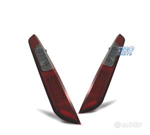 FANALI PER FORD FOCUS MK2 08-11 LED ROSSO AFFUMICA