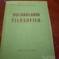 Cantoro, Vocabolario filosofico