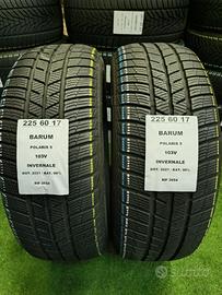 2 GOMME 225 60 17 BARUM INV RIF2654
