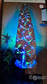 albero di natale in legno