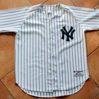 New York Yankees, maglia baseball, vintage anni 90