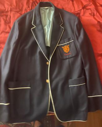Giacca Gucci blu tg 50 mai indossata