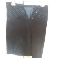 Gonna scamosciata Pancaldi