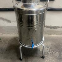 Silos acciaio inox per olio 50 litri