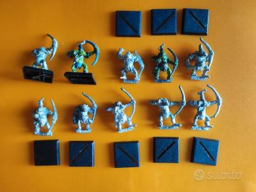 Arcieri orchi selvaggi 4-5 ed Warhammer