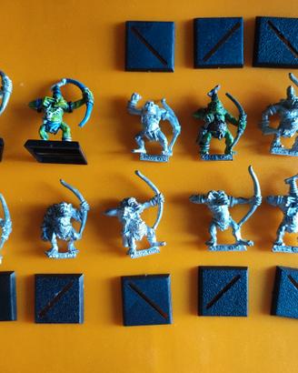 Arcieri orchi selvaggi 4-5 ed Warhammer
