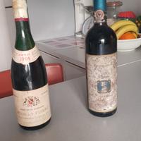 bottiglie Poully Fuisse 1964  e vigna di fontalle