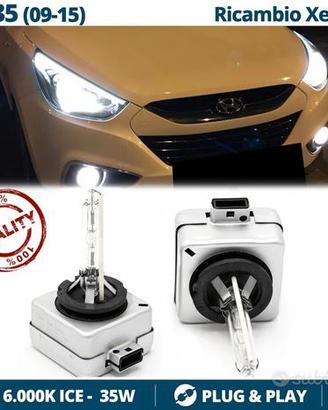 2 Lampadine RICAMBIO BIXENON D3S PER Hyundai ix35