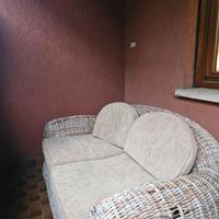 Divano in vimini da esterno