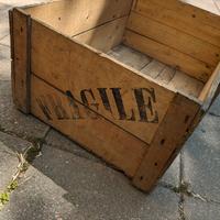 scatolone legno per spedizioni anni 40