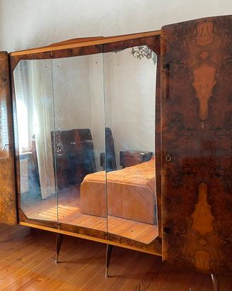 Armadio e letto Vintage anni ‘50