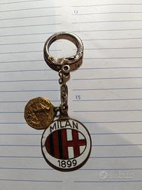 portachiavi Milan smalto anni 50