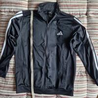 Felpa nera da uomo Adidas