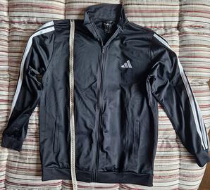 Felpa nera da uomo Adidas