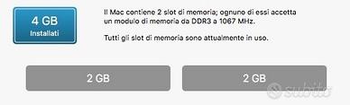 Mac book pro 17 pollici anno 2009