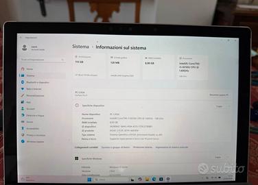 Microsoft Surface Pro 6 i5 8GB 128GB
