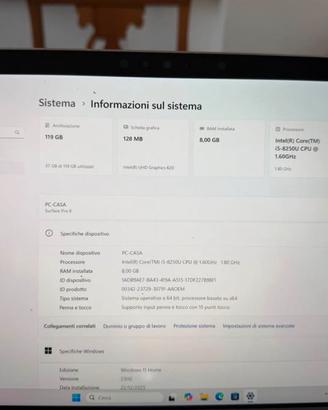 Microsoft Surface Pro 6 i5 8GB 128GB