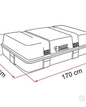 Contenitore Fiamma per camper o furgoni