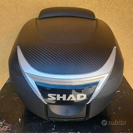 Bauletto per moto scooter Shad SH34 + schienalino