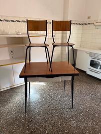 Modernariato tavolo allungabile Salvarani.