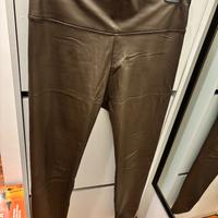 Leggings termici marroni