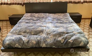 LETTO MATRIMONIALE WENGÉ