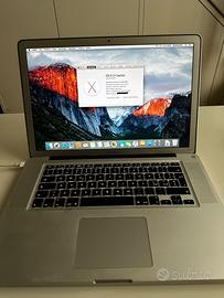 Mac book pro 15 2009