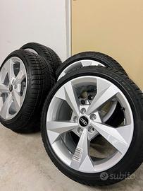 NUOVI cerchi 18 + invernali PIRELLI 225/40R18 AUDI