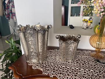 Porta ghiaccio in argento