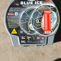 Catene da neve nuove Blue Ice misura 130