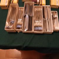servizio posate anni 70 Pintinox