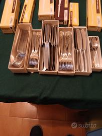 servizio posate anni 70 Pintinox