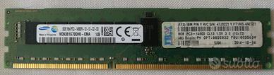 8GB dimm DDR3 ram ECC PER WORKSTATION SERVER