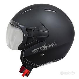 CASCO MOTO SCOOTER BOMBER RD115N LUXUS Nero opaco