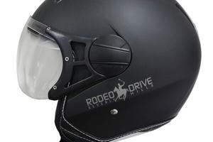 CASCO MOTO SCOOTER BOMBER RD115N LUXUS Nero opaco