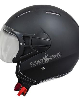 CASCO MOTO SCOOTER BOMBER RD115N LUXUS Nero opaco