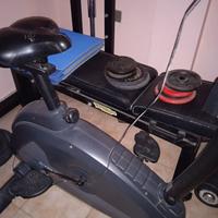 multipla power technogym completa e cyclette