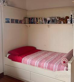 Letto Minacciolo con letto estraibile