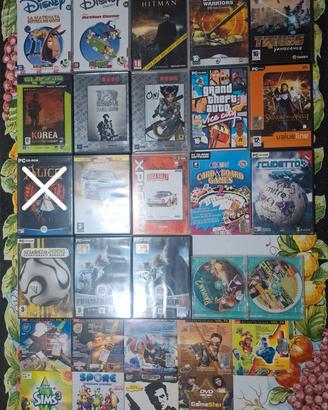 Dischi originali videogiochi pc vari da collezione