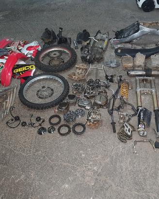 CRF 450 cerchi forcellone serbatoio radiatori mono