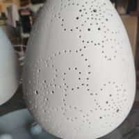 Lampade Cometa Uovo in Porcellana.