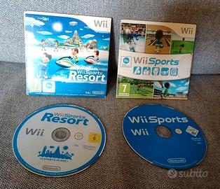 Wii Sports Resort + Wii Sports Nintendo Wii giochi