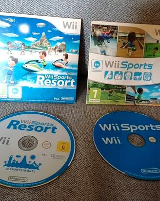 Wii Sports Resort + Wii Sports Nintendo Wii giochi
