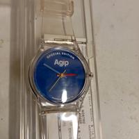 Orologio special edition agip confezione e foglio