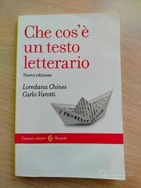 "Che Cos'è un Testo Letterario", Chines e Varotti